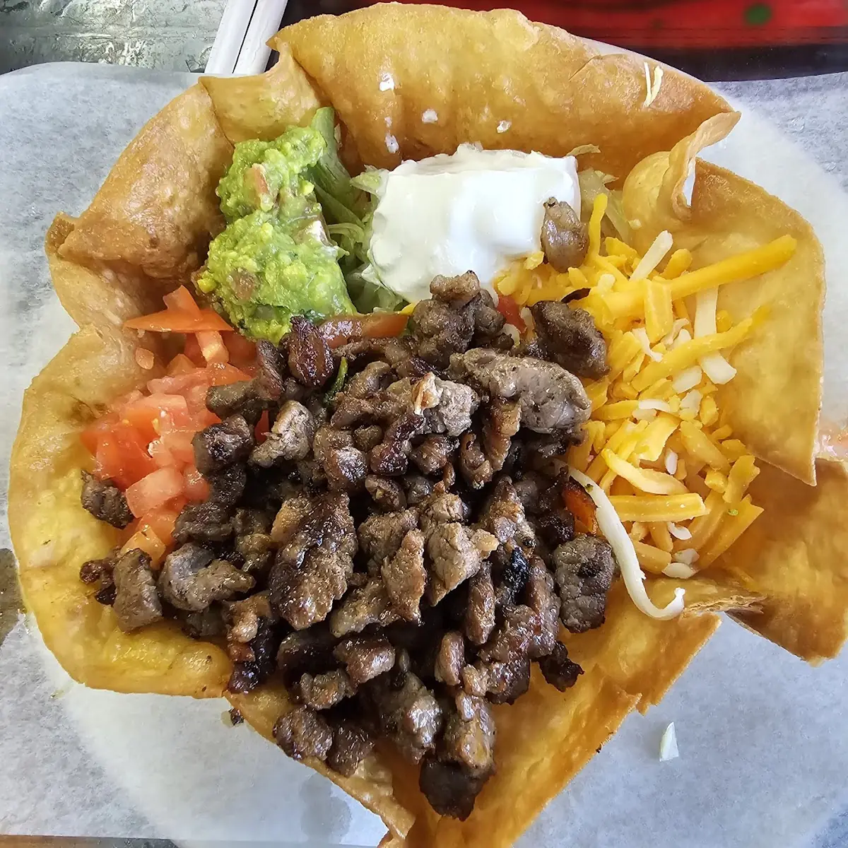 Stewed Beef Taco (Carne Guisada)