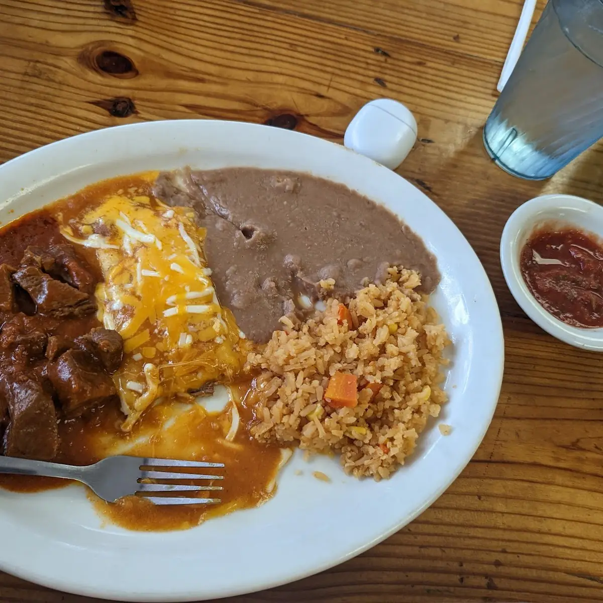 Carne Guisada Plate