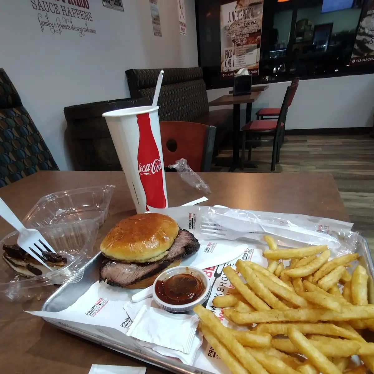 Brisket Sandwich Combo