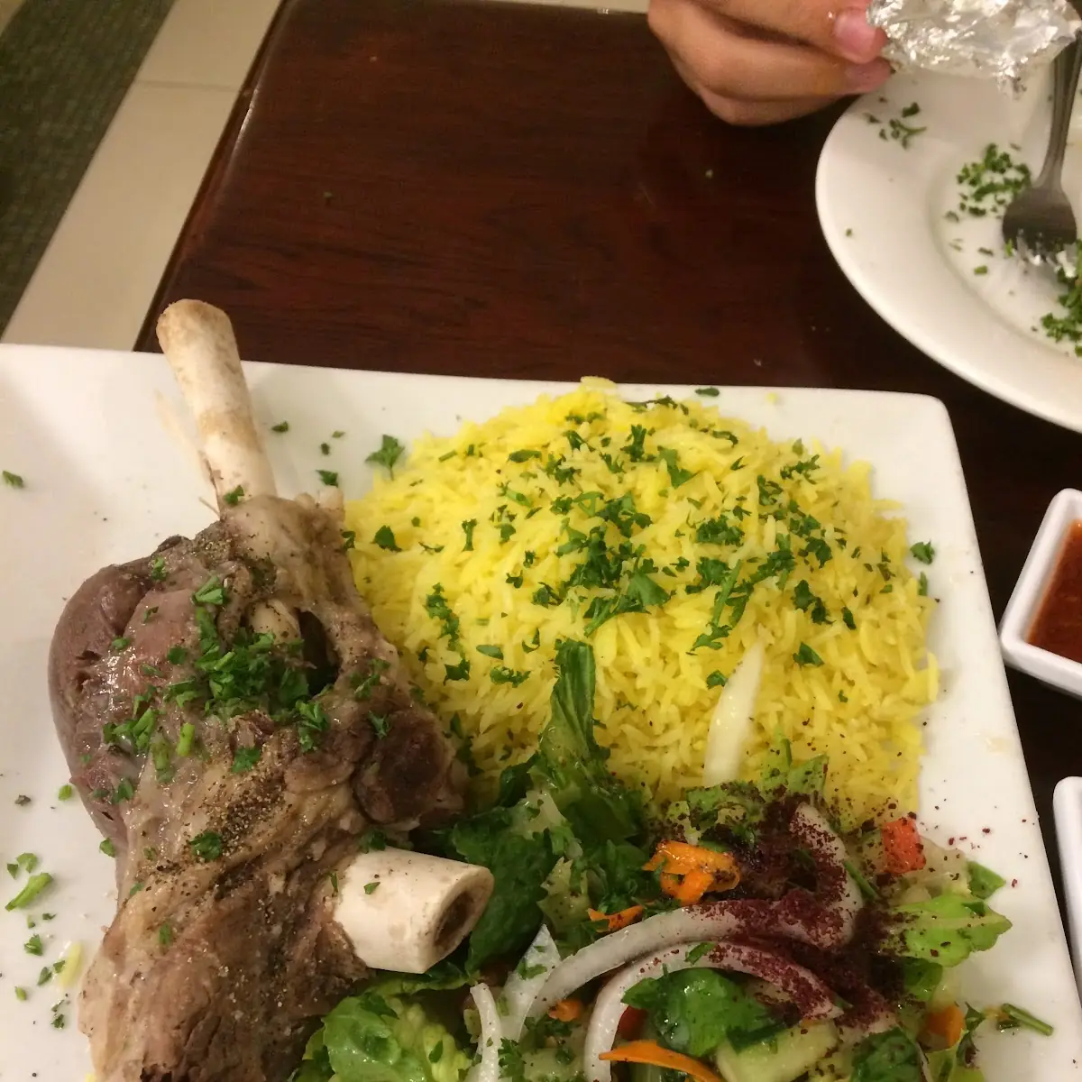 Lamb Shank Kabsa