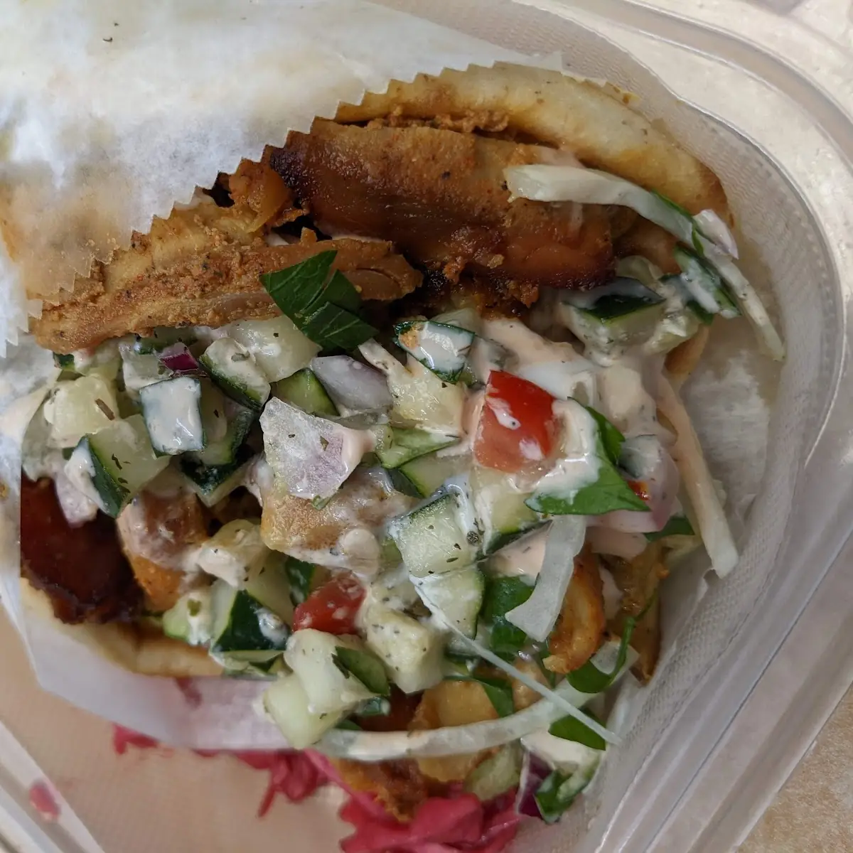 Chicken Shawarma Pita