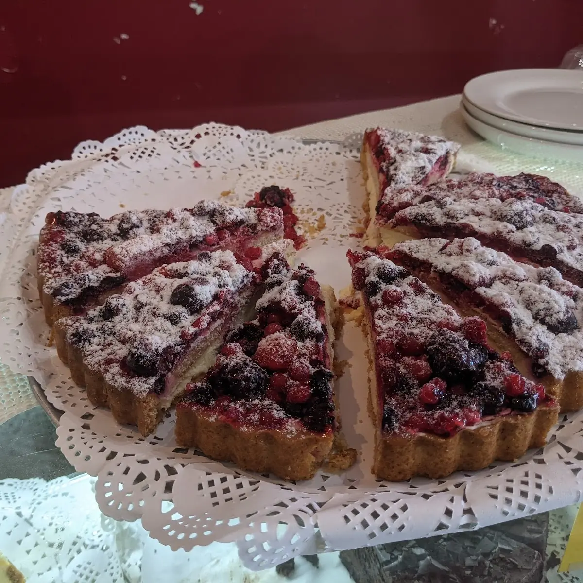 Mixed Berry Cakes