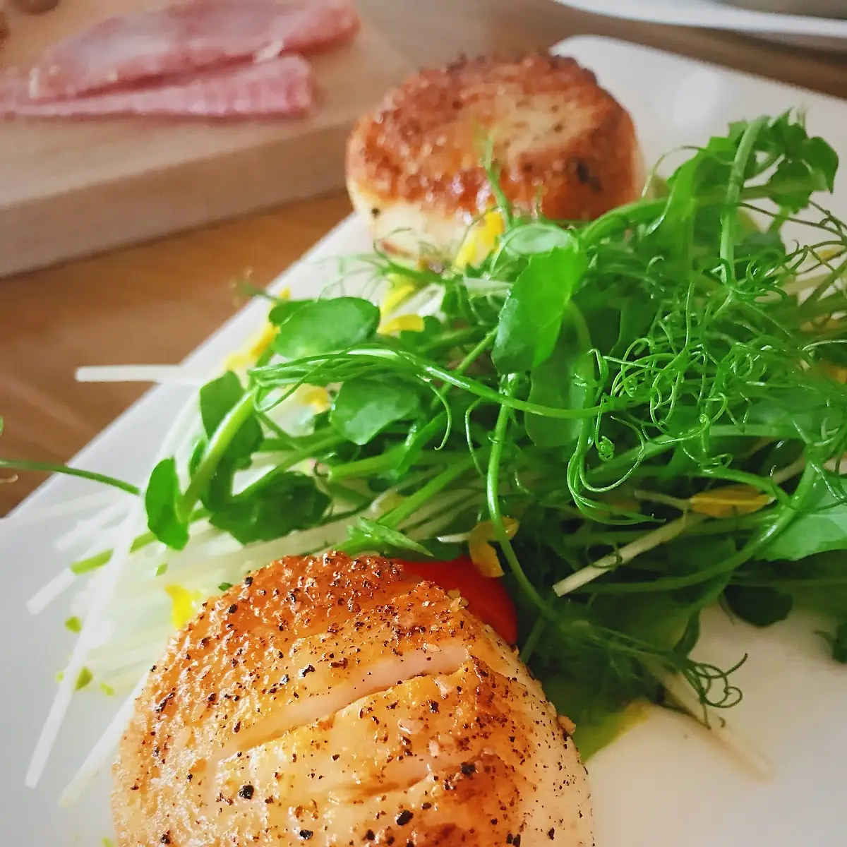 Pan-Seared Diver Scallops