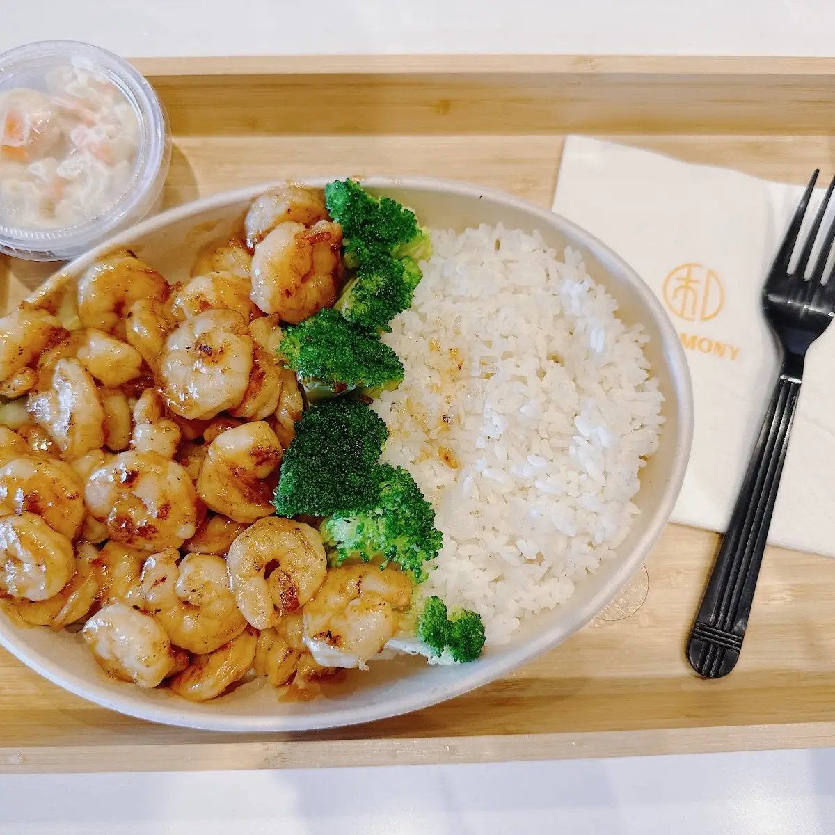 Hawaiian BBQ Shrimp Meal