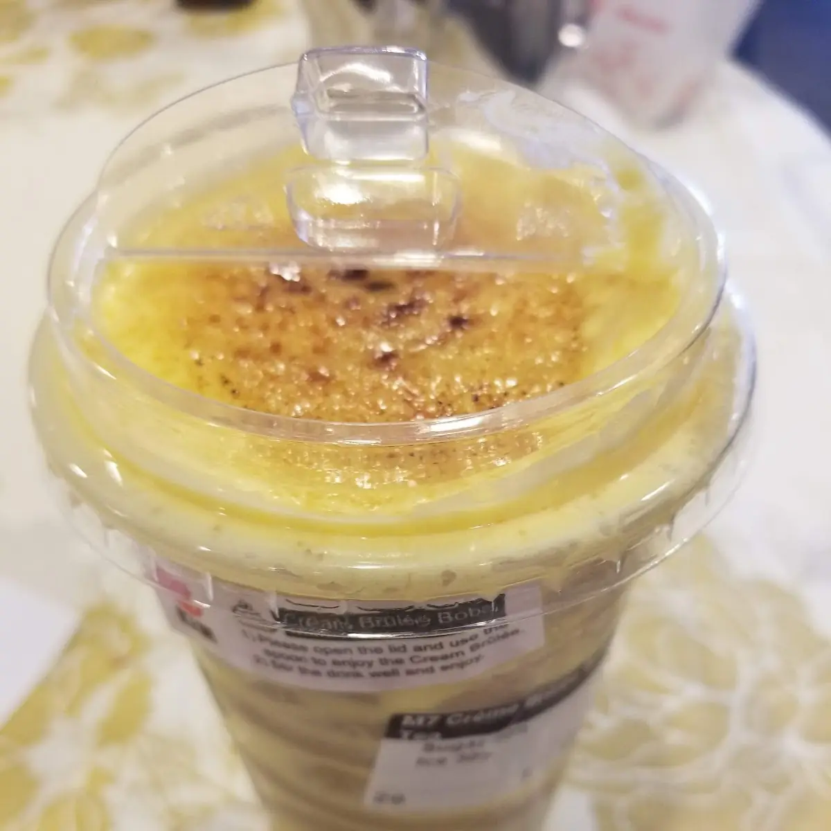 Creme Brulee Milk Tea