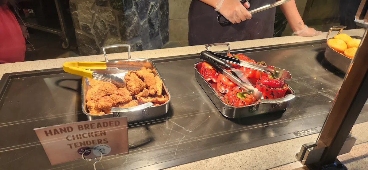 Hand Breaded Chicken and Impossible Stuffed Pepper