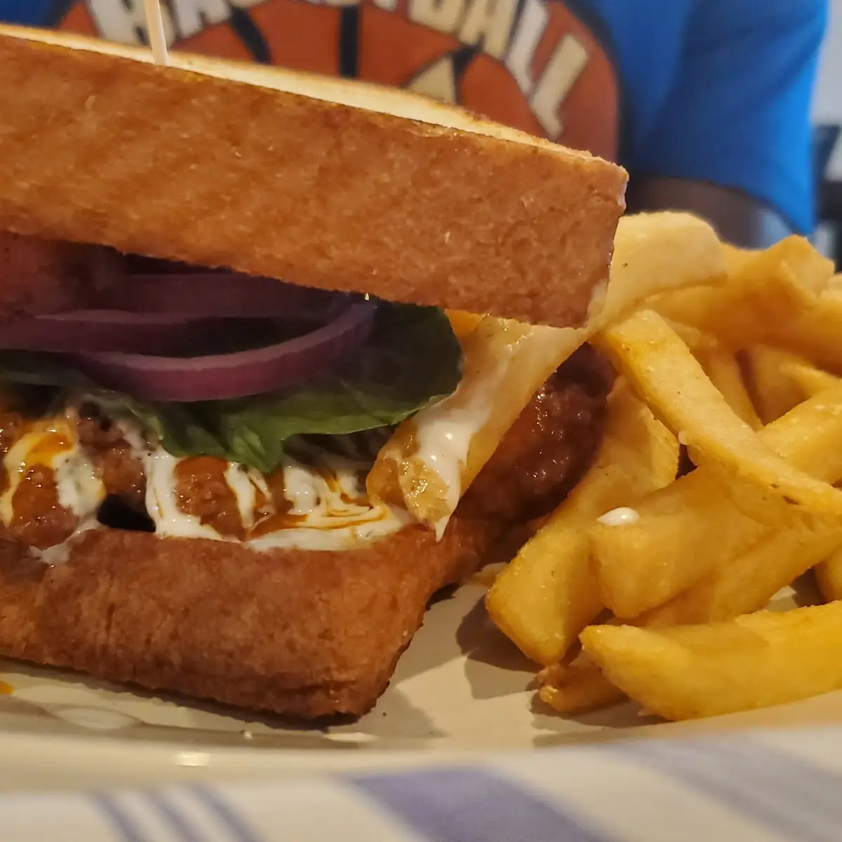 Beer Battered Grouper Sandwich