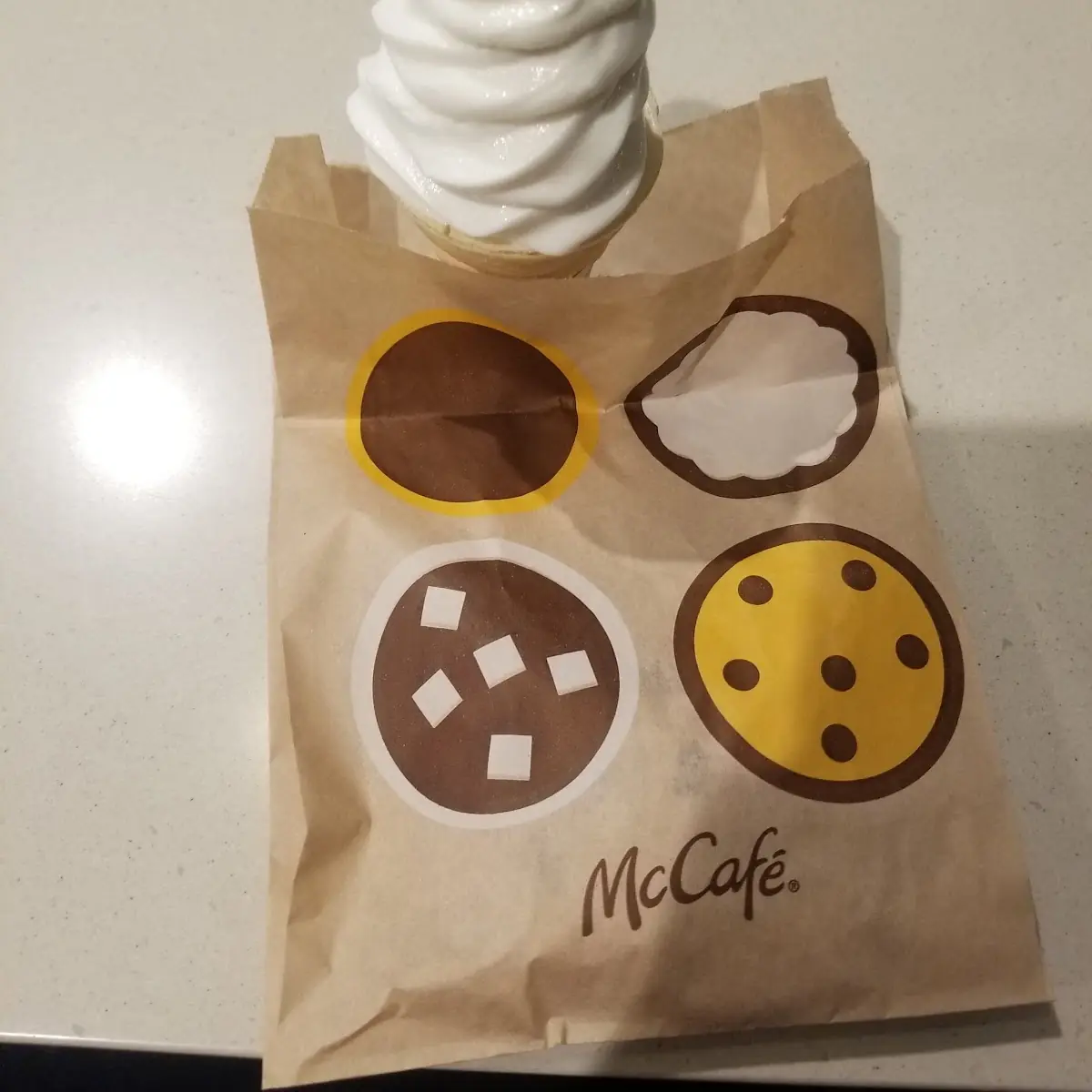 Vanilla Ice Cream Cone