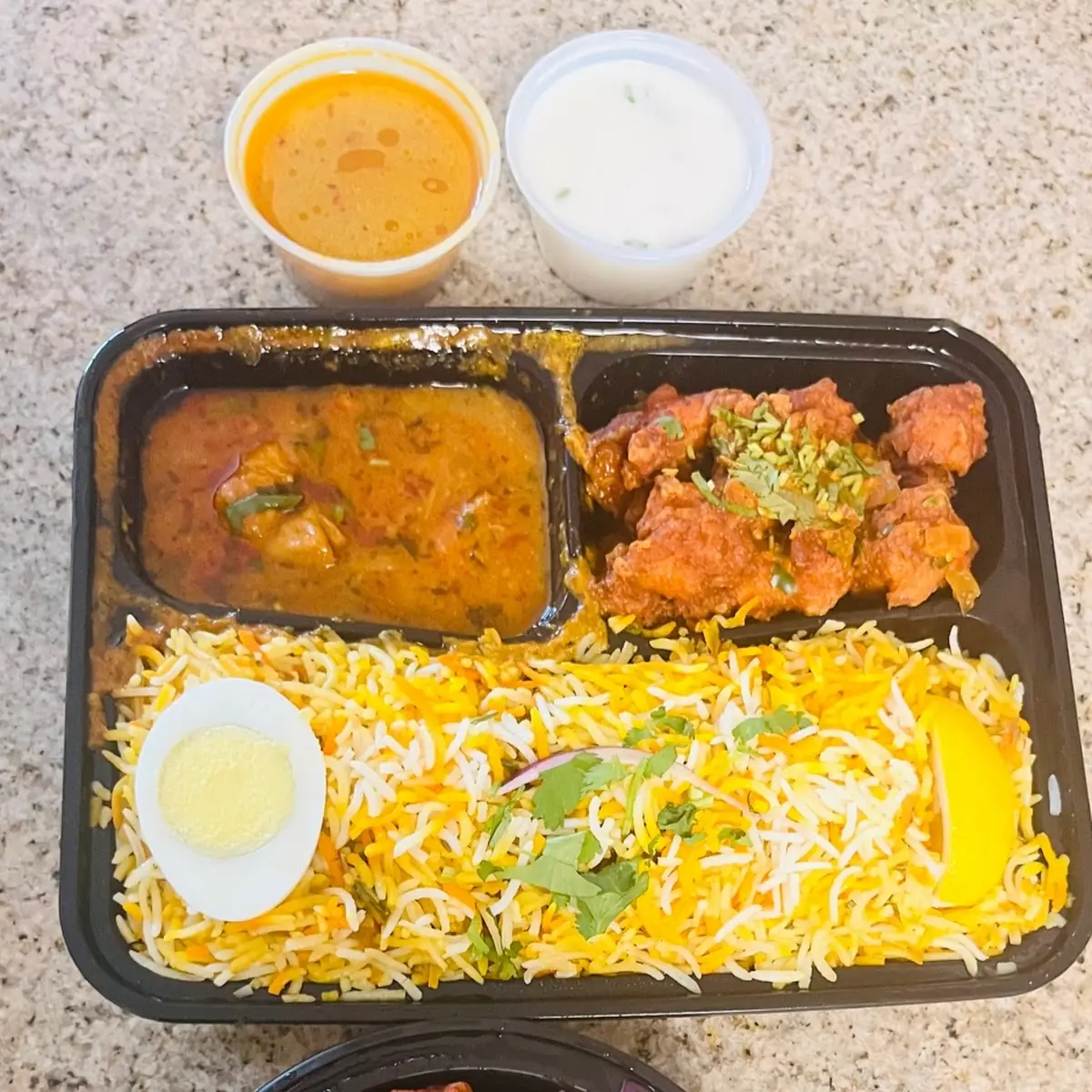 Boneless Chicken Biryani Platter