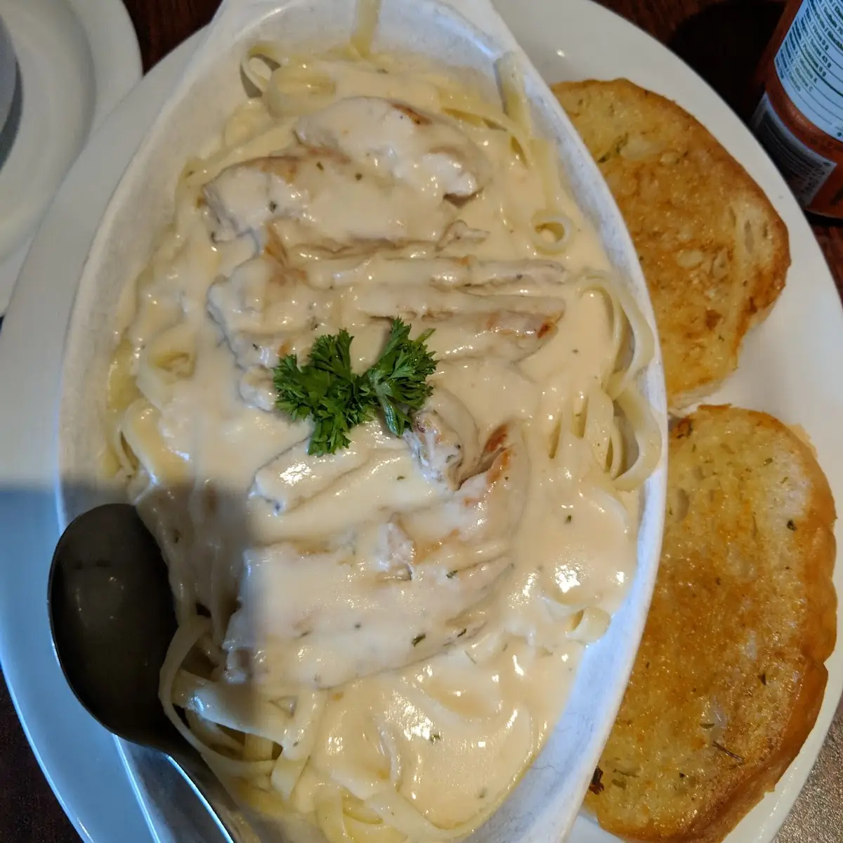 Chicken Alfredo Pasta, Stathis Grill