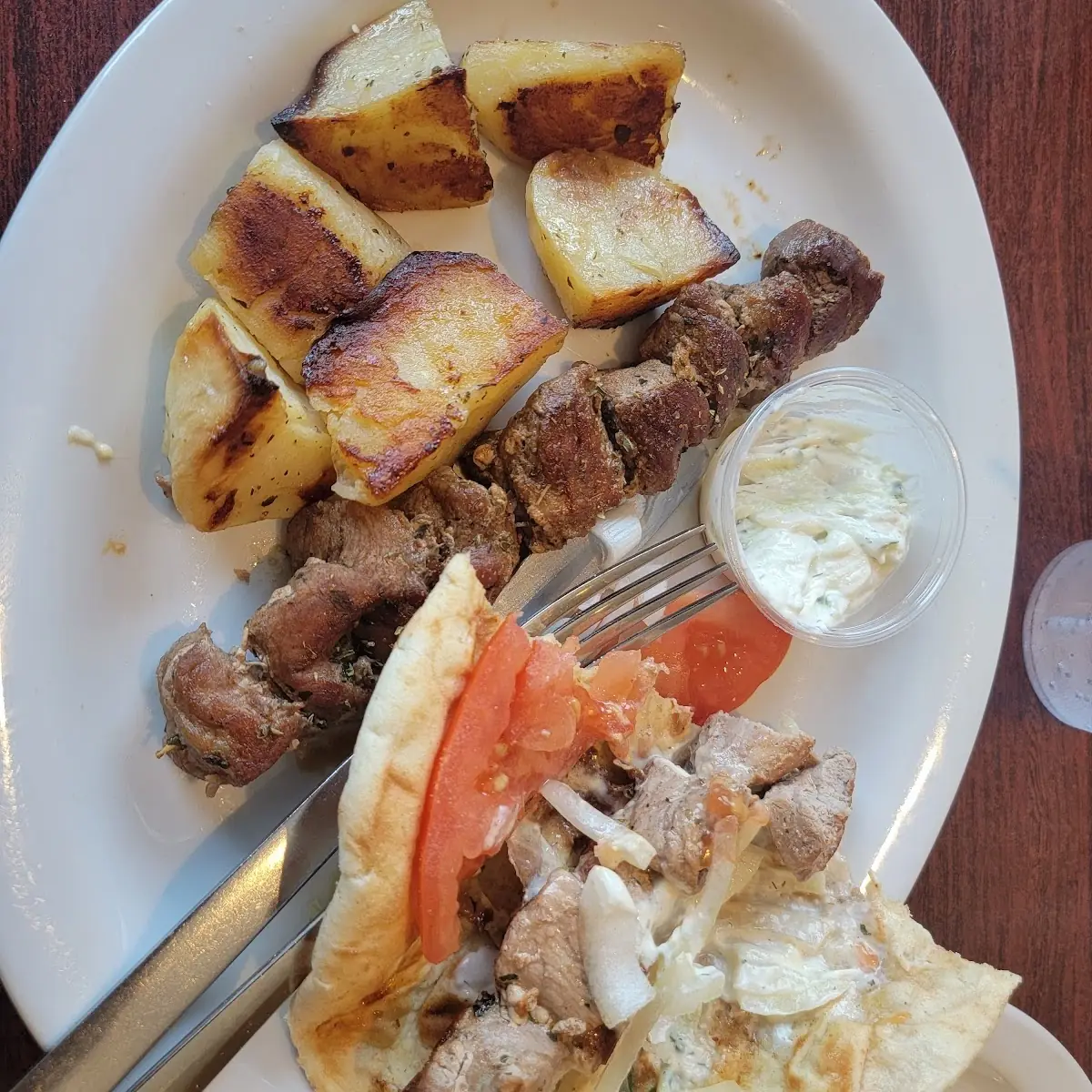 Souvlaki Dinner, Stathis Grill