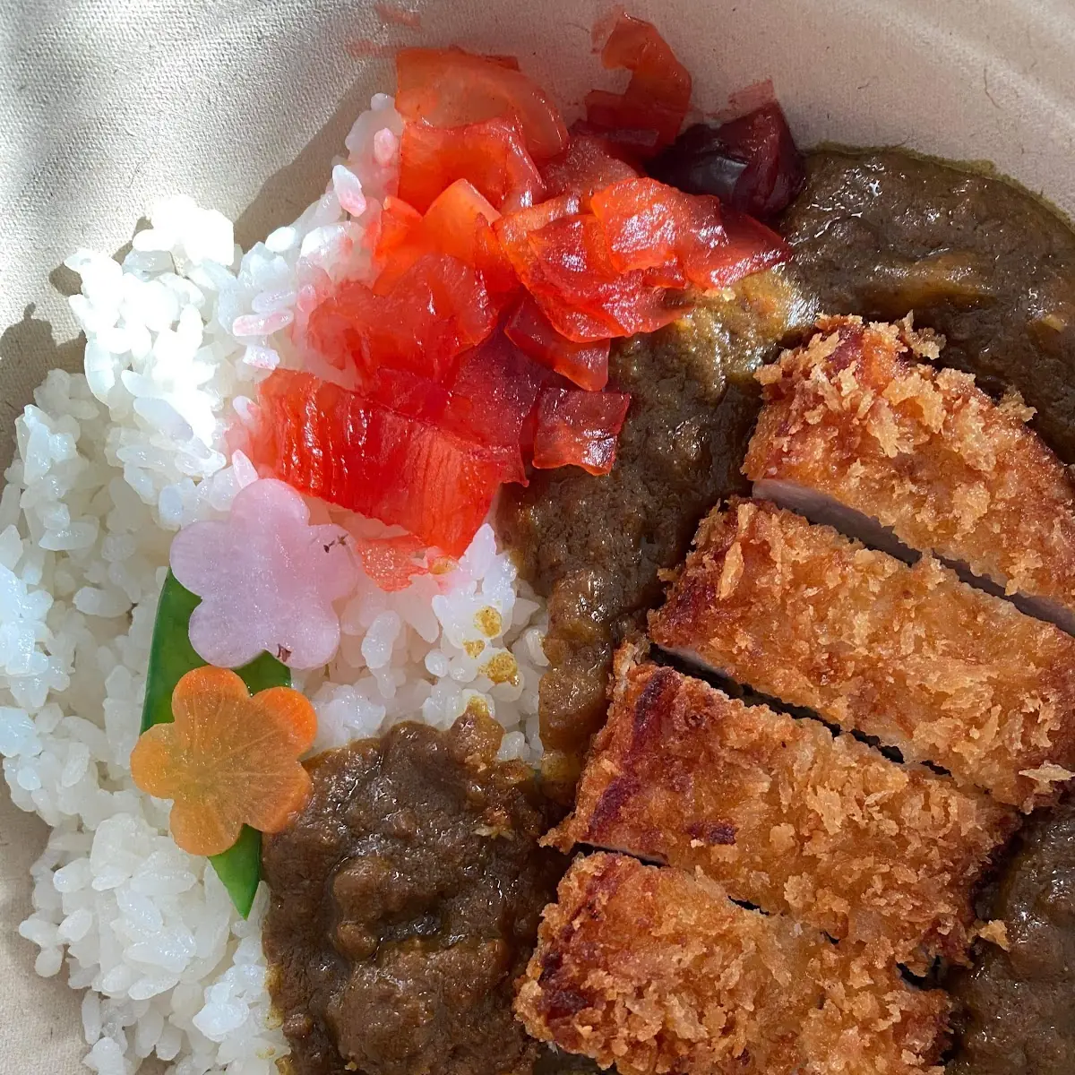 Curry with Pork Cutlet