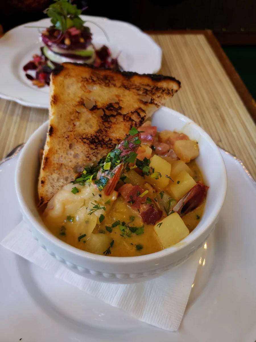 Seafood Soup with Shrimp