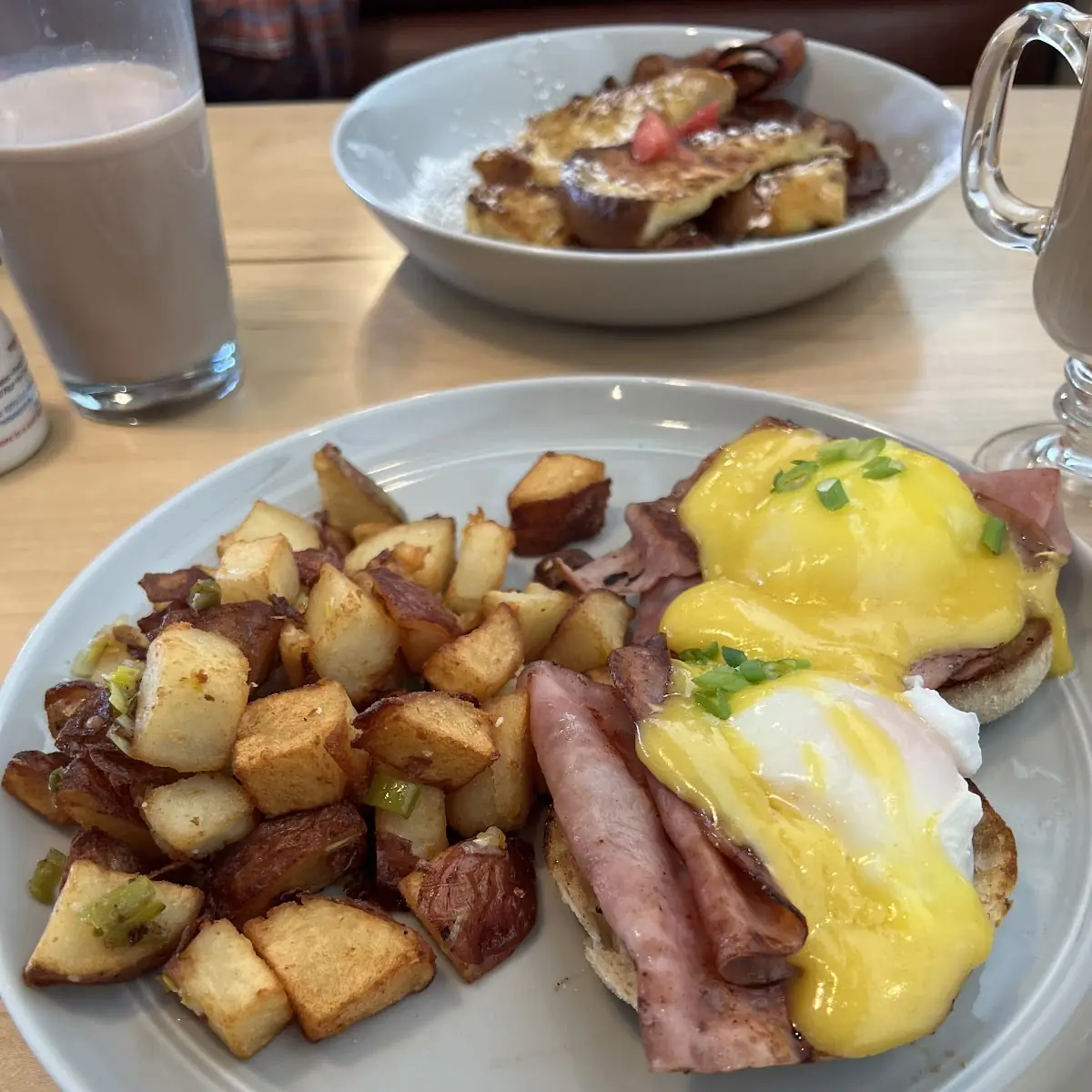 Two eggs on the side