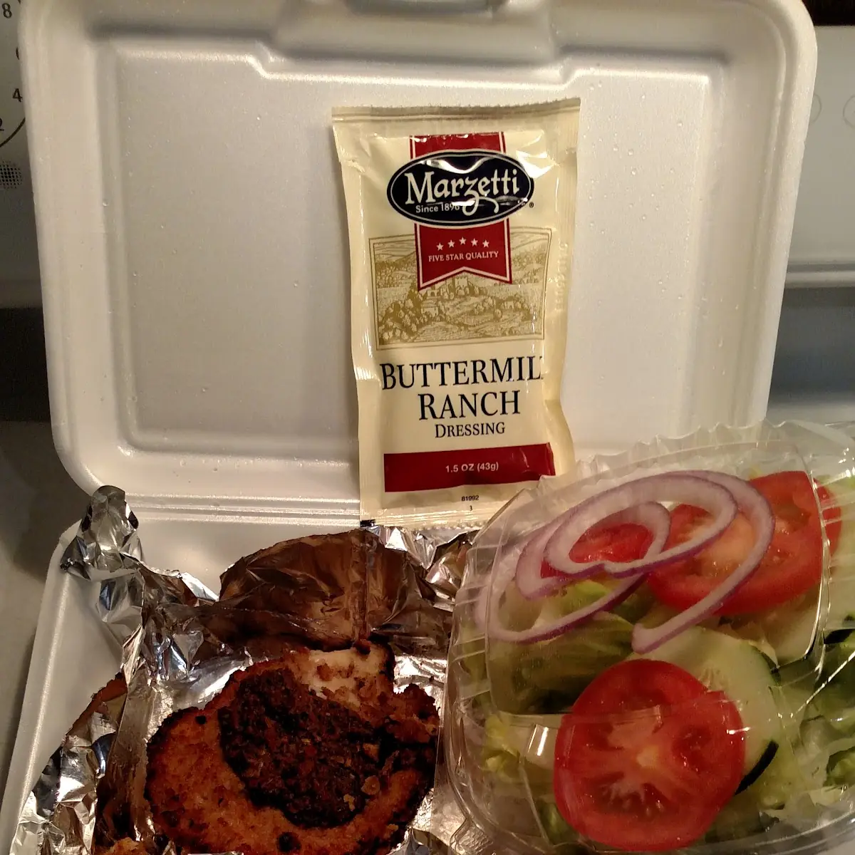 2 Piece Chicken with Salad Meal