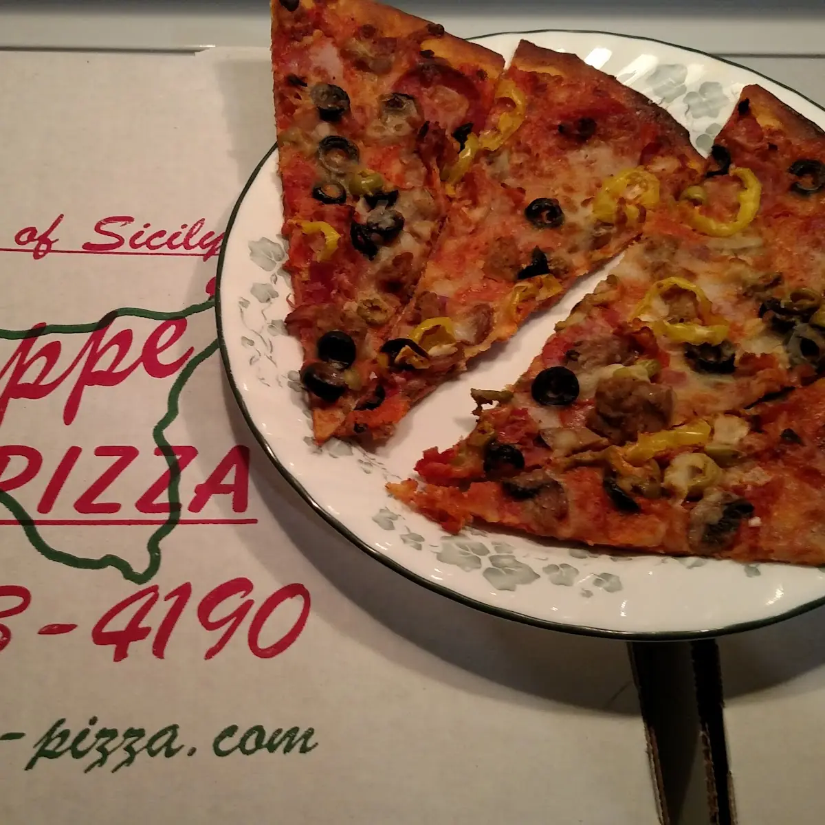 Their Pizza