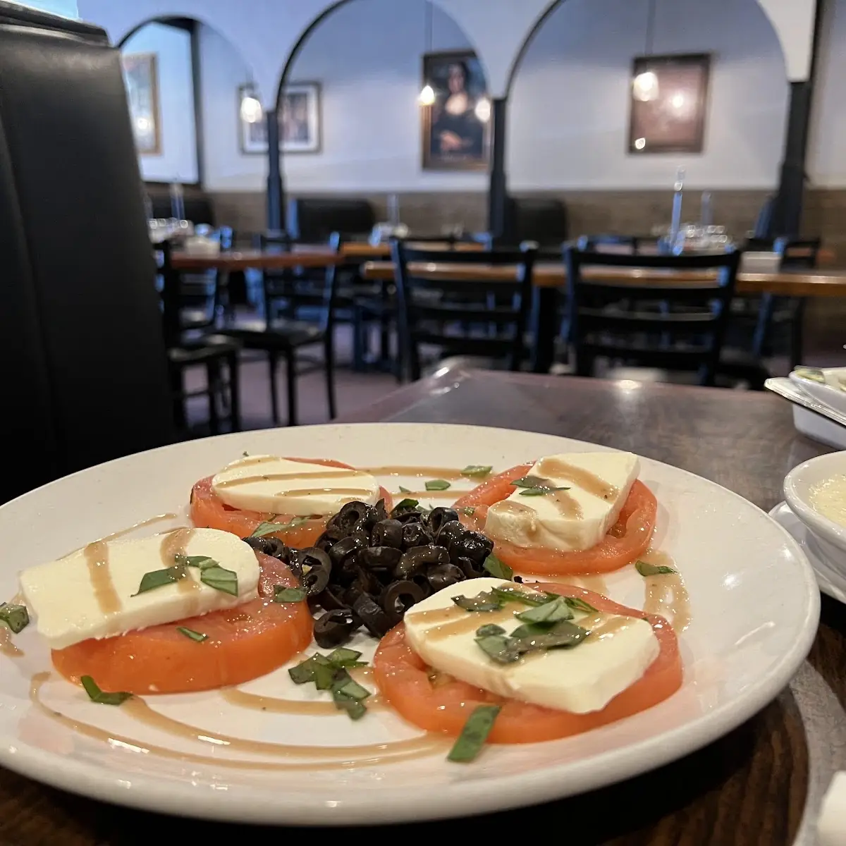 Mozzarella Cheese on Tomatoes