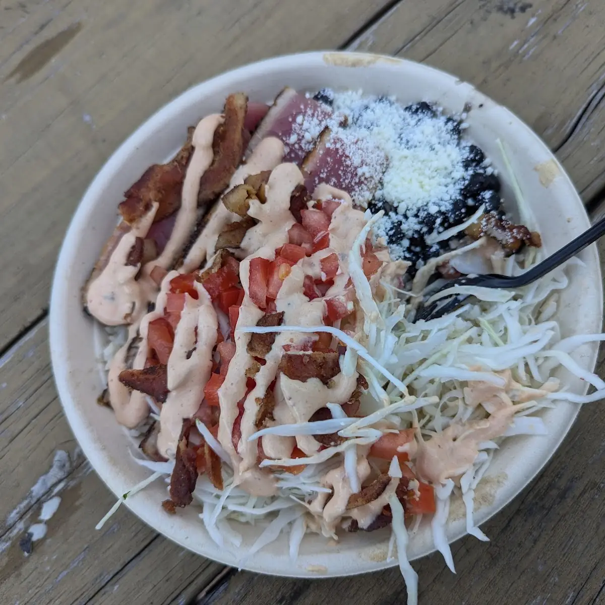 Tuna Taco Salad