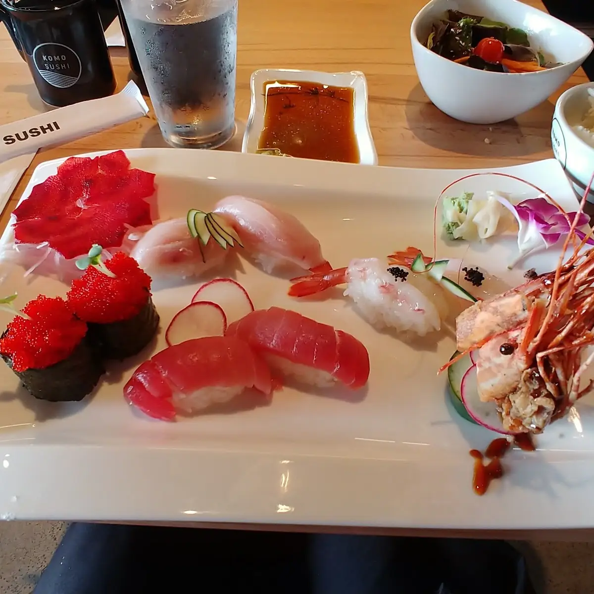 Assorted Sushi and Sashimi
