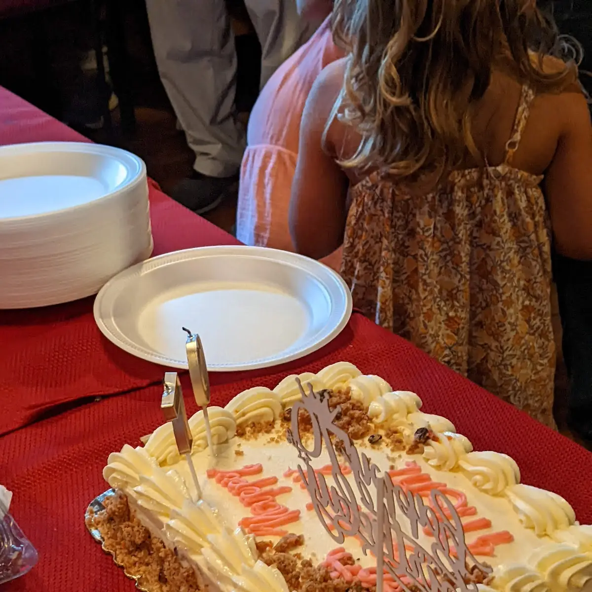 Happy 70th Birthday Carrot Cake
