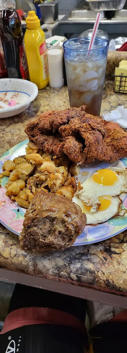 Pork Chops and Eggs