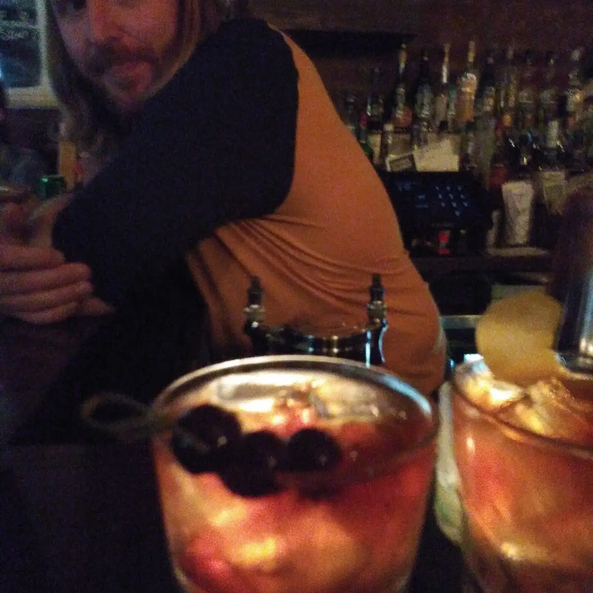 Old Fashion with Extra Requested Garnish