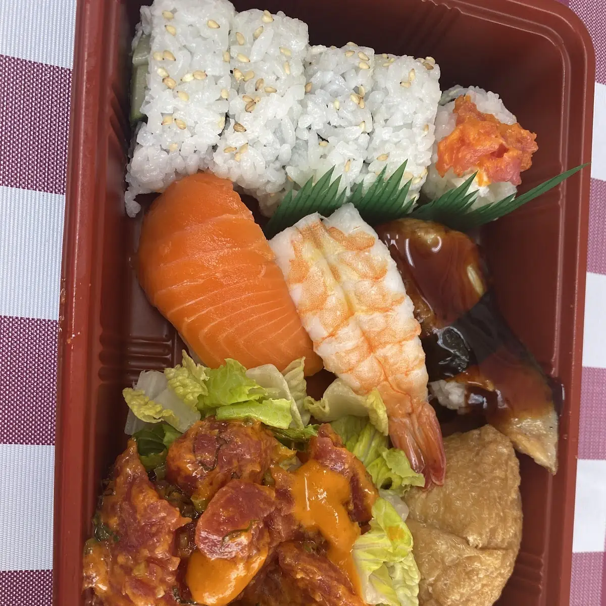 My Salmon Bento