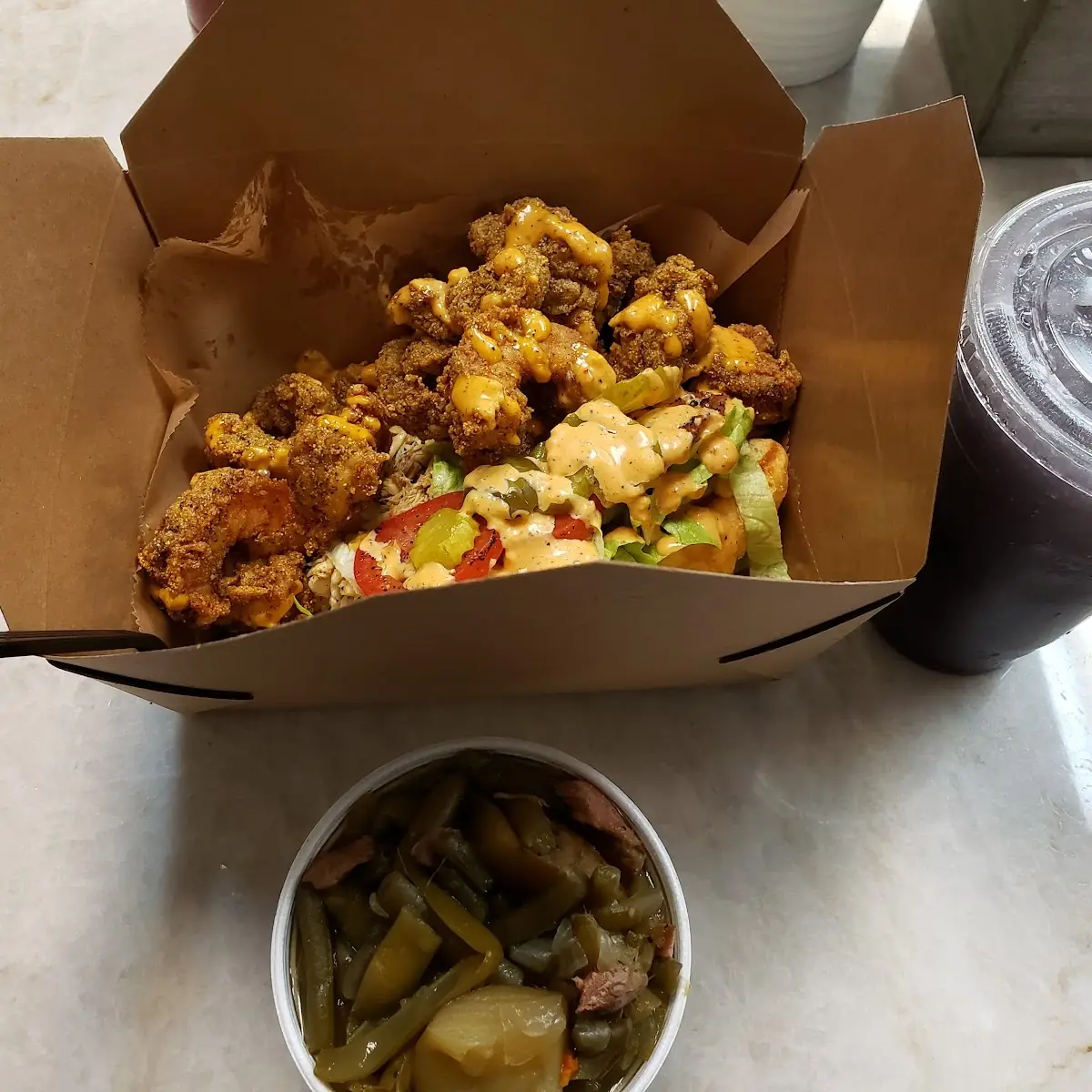 Crab PO Boy Sandwich