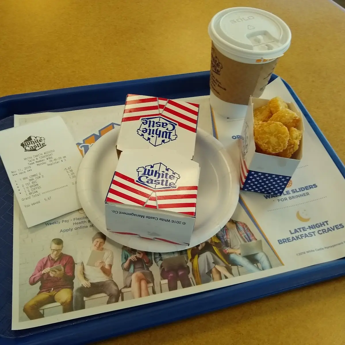 Veteran's Day Breakfast Sandwich