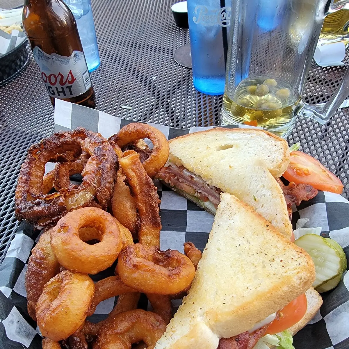 blt with Onion Rings