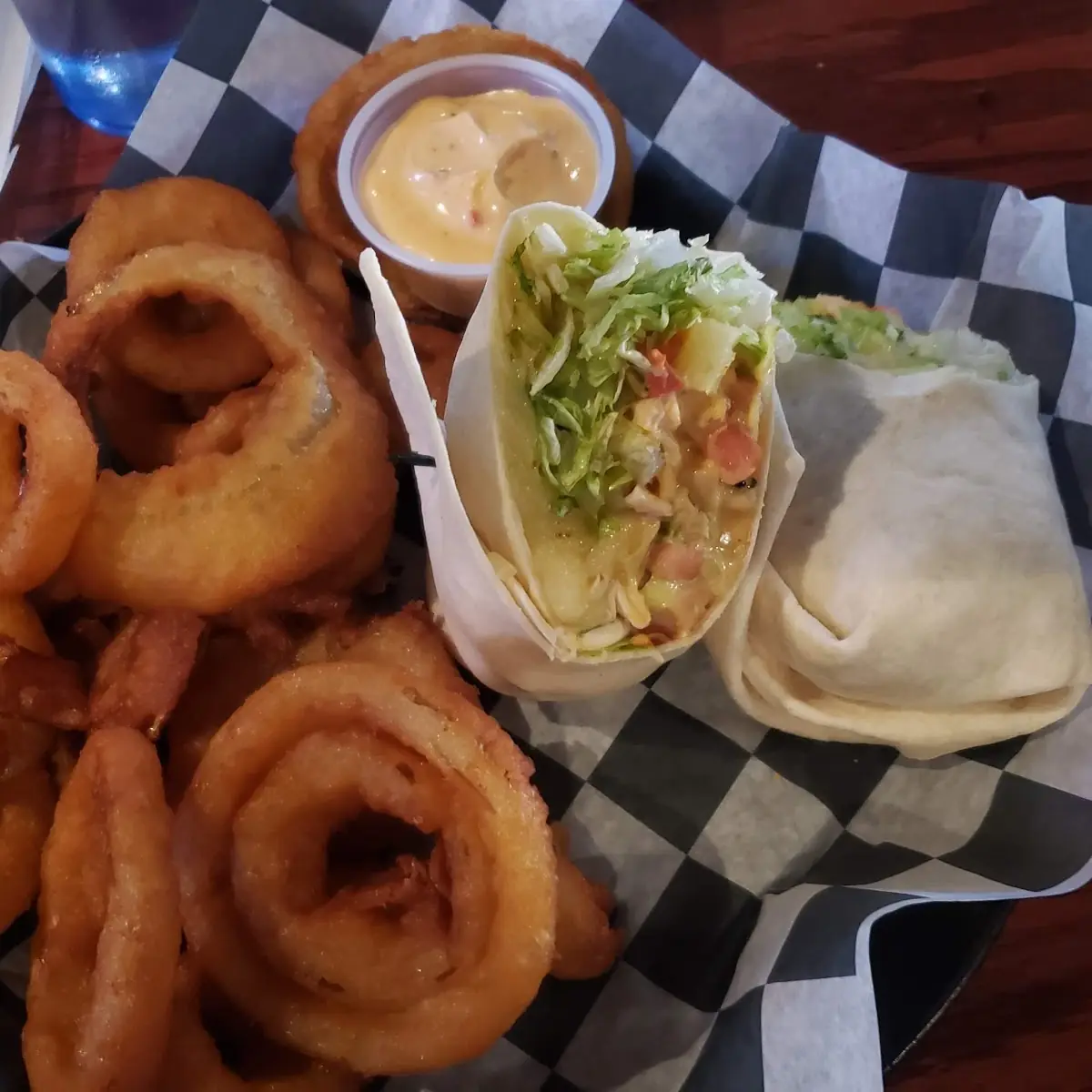 Hawaiian Chicken Wrap