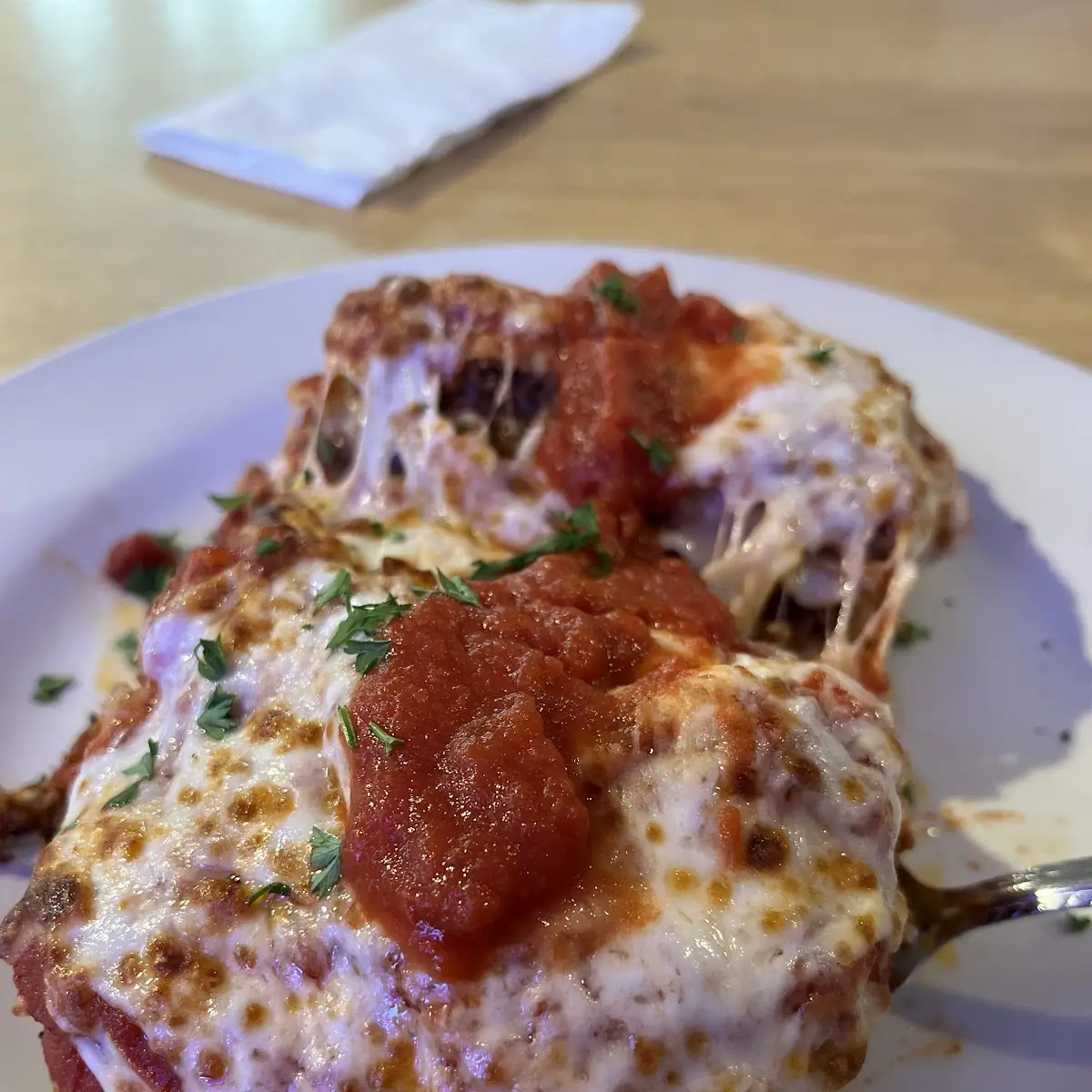 Veal Parmesan Pasta
