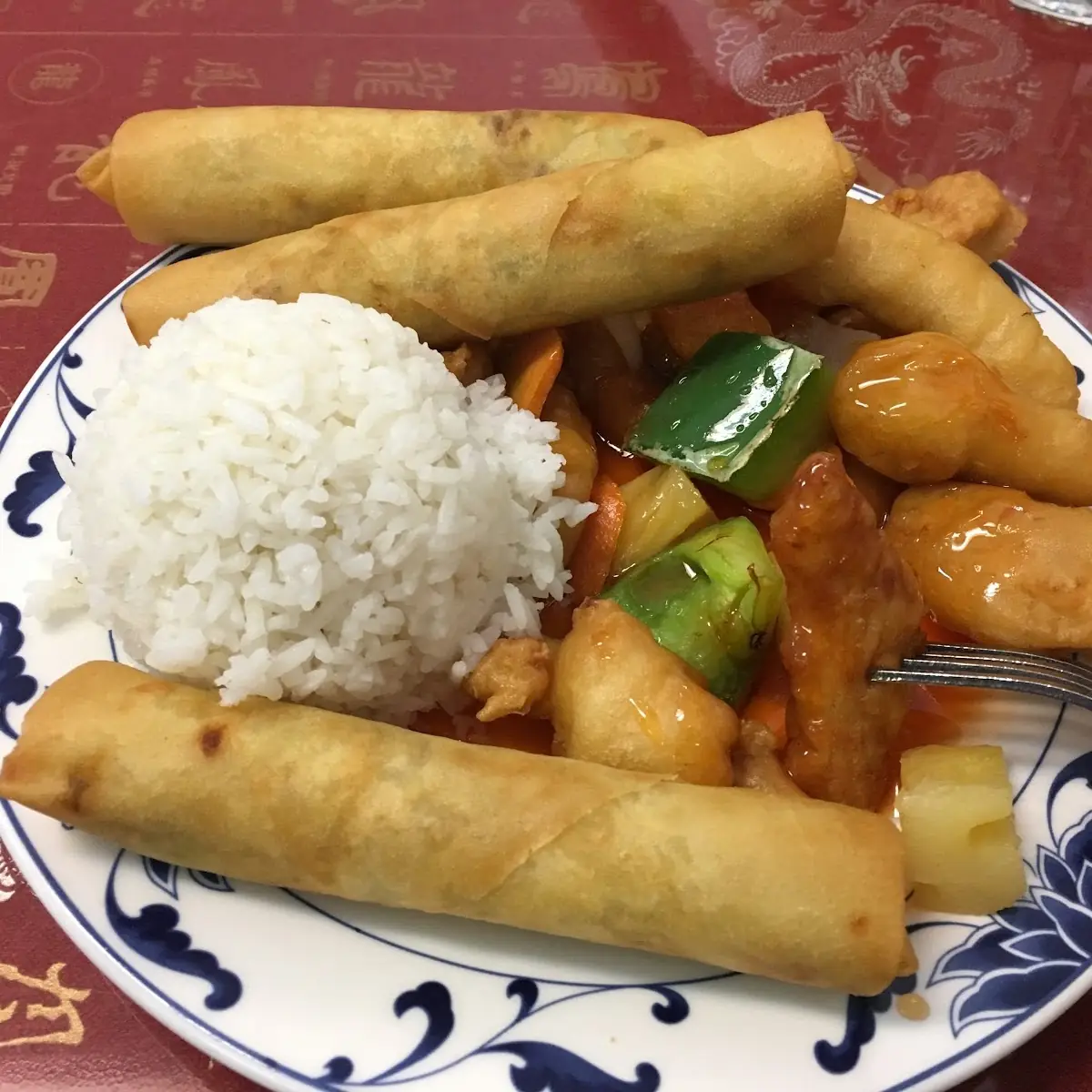 Sizzling Rice Triple Delight