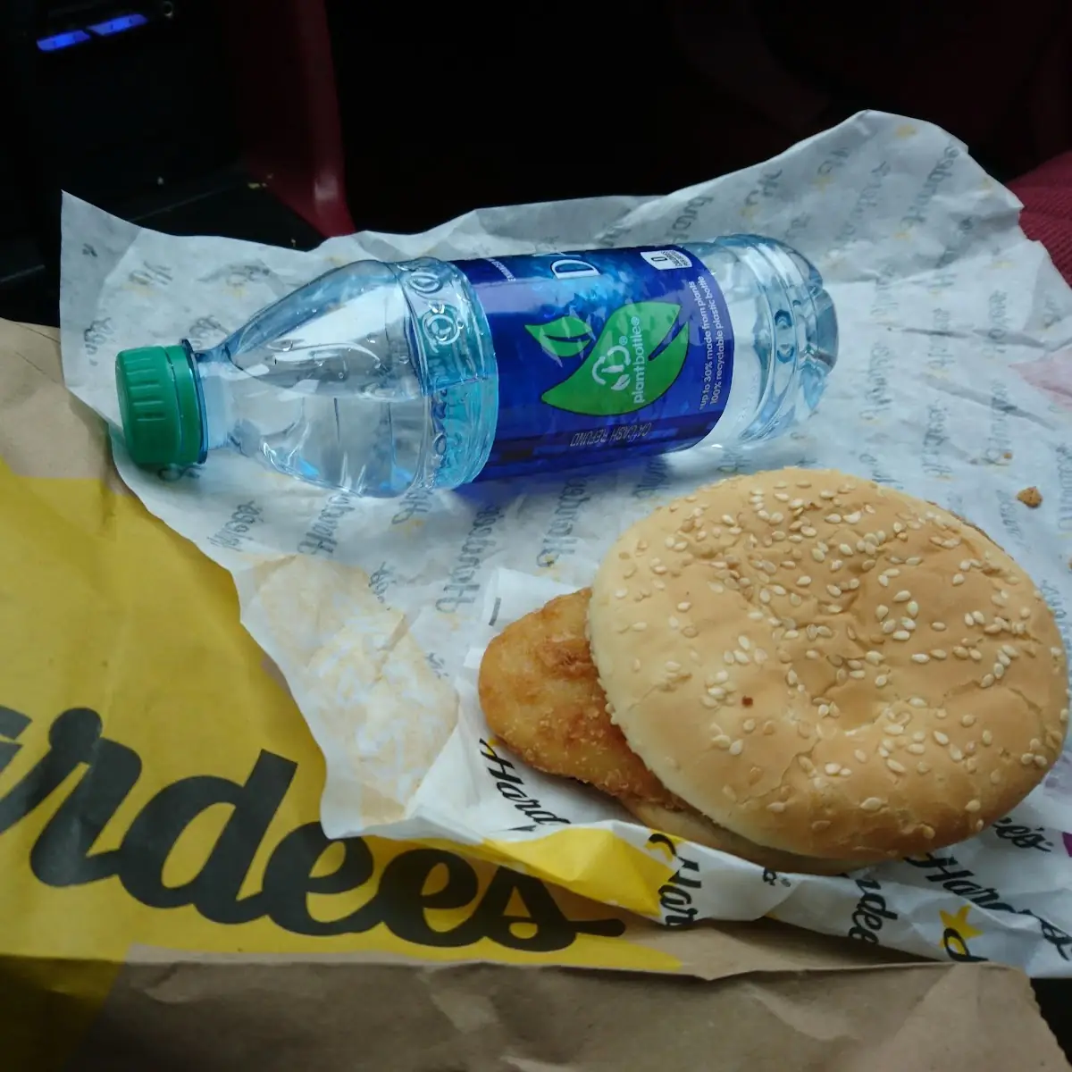 Hardee's Fish Sandwich