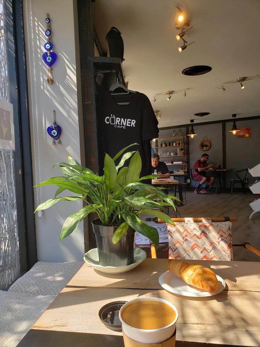 Croissant with Coffee
