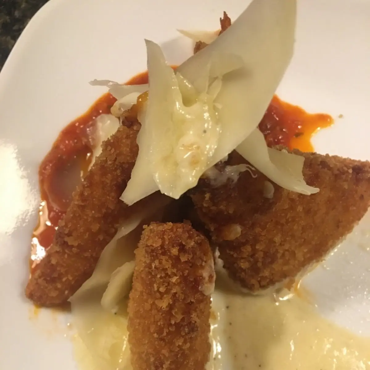 Hand Made Fresh Fried Mozzarella