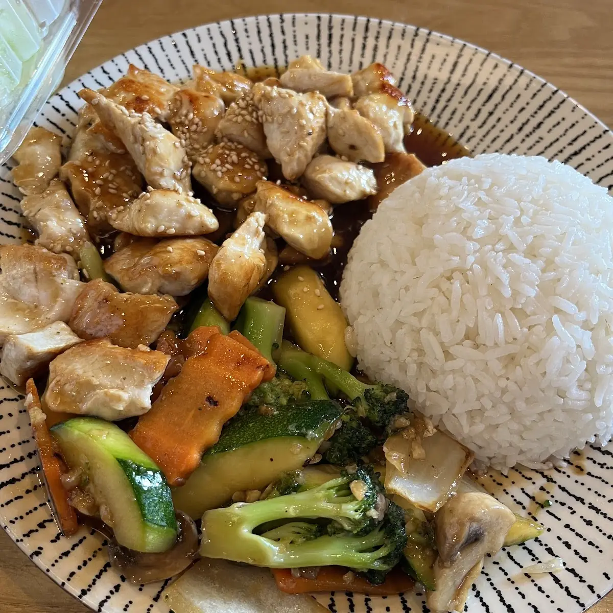 Chicken Teriyaki with Fried Rice