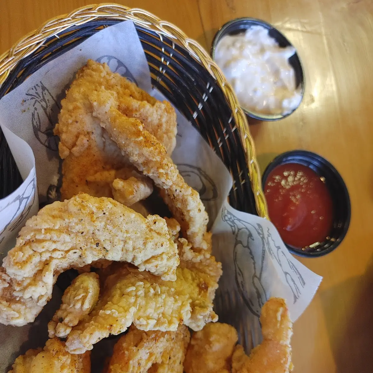 Fried Shrimp and Fish Fillet