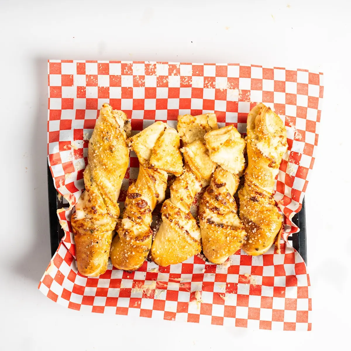 Garlic Parmesan Twists