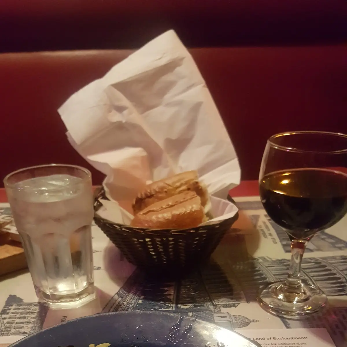 Salad and Garlic Bread