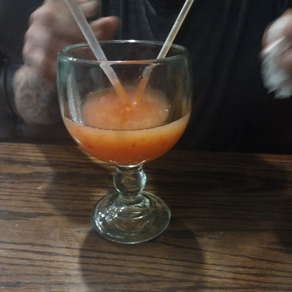 Mango Strawberry Frozen Margarita