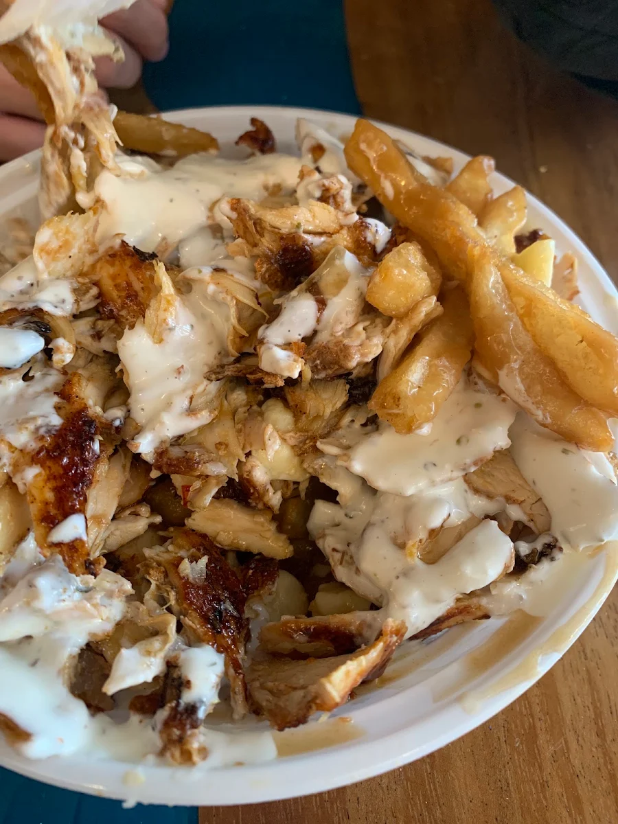 Chicken Shawarma Poutine
