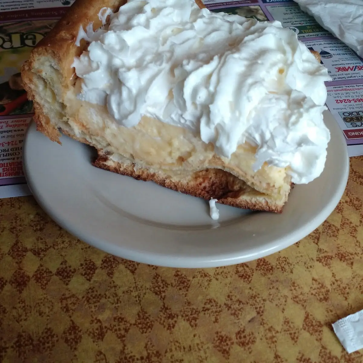 Coconut Cream Puff Pastry