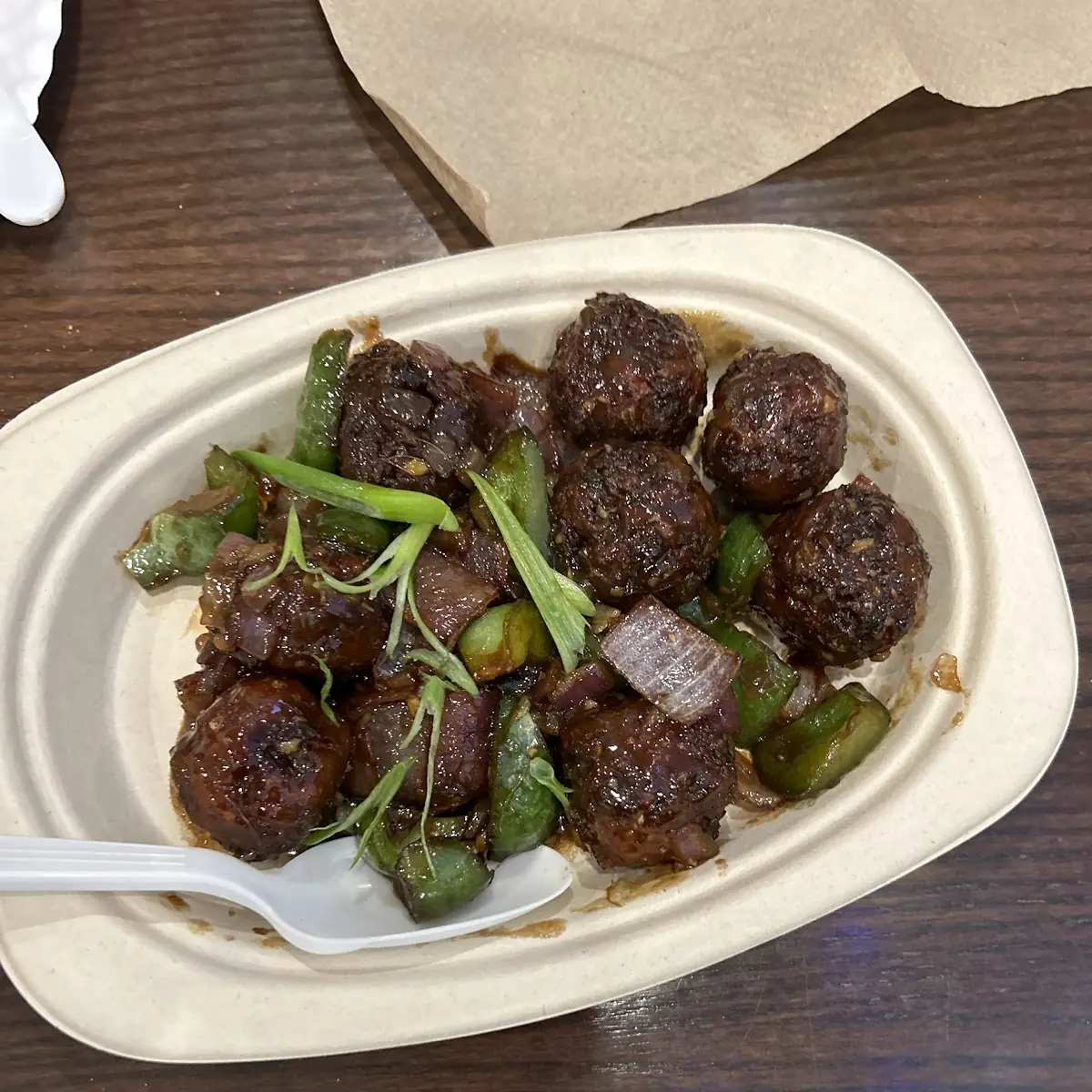 Veg Manchurian Dry