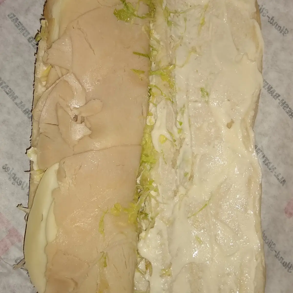 Turkey and Cheese Sandwich