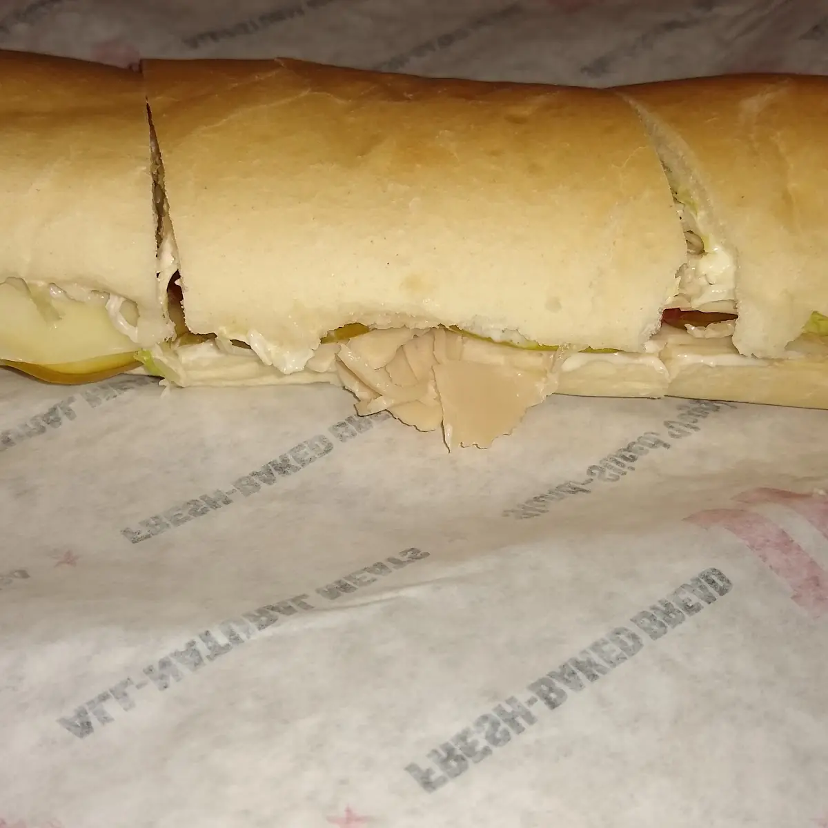 Turkey Submarine Sandwich