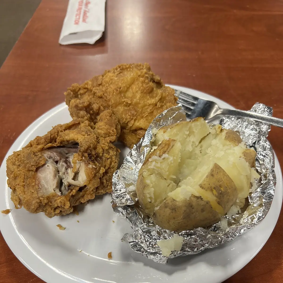 Chicken and Baked Potato