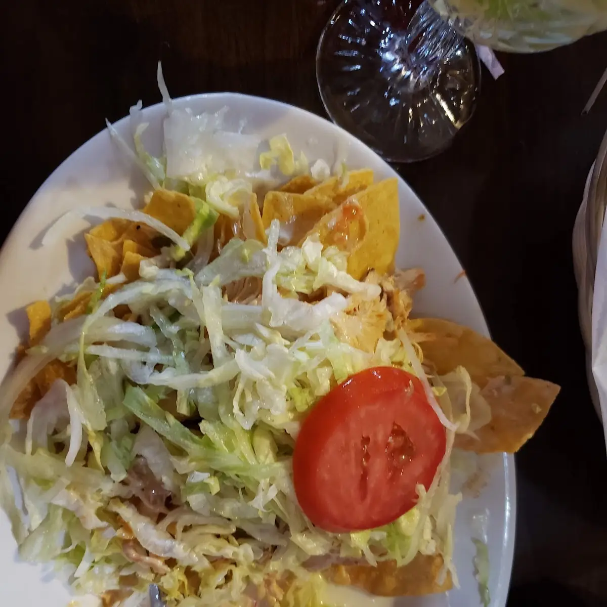 Shredded Chicken Nachos