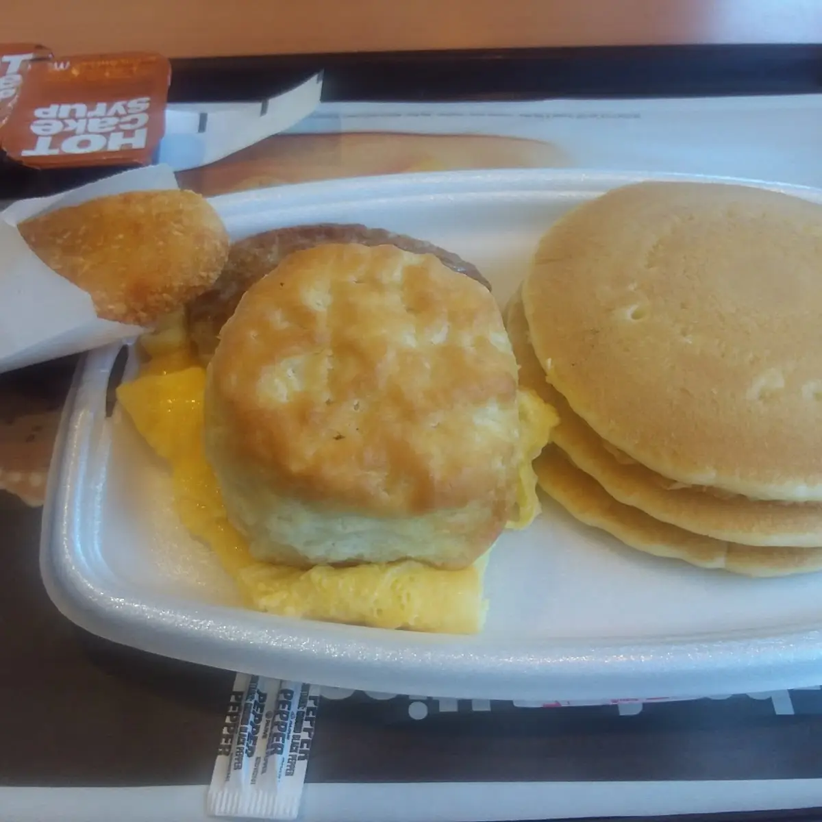 Big Breakfast with Hotcakes