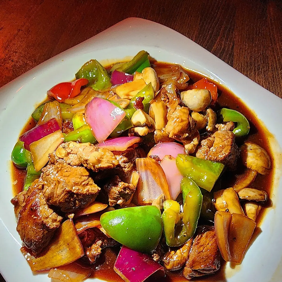 Sautéed Mushrooms and Vegetables